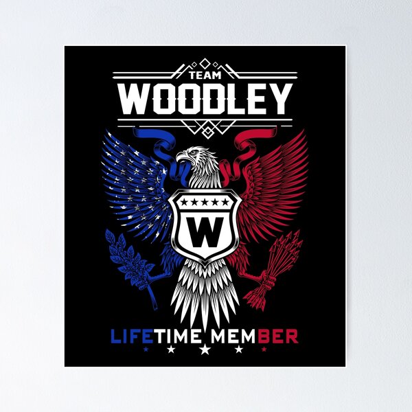 Item preview, Woodley Name T Shirt - Woodley Eagle Lifetime Member Gift Item Tee designed and sold by rolandchel.