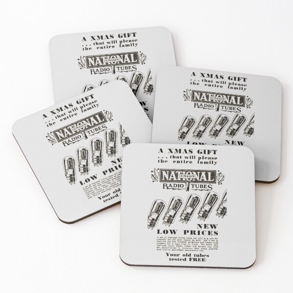 Item preview, NATIONAL RADIO TUBES - ADVERT designed and sold by ThrowbackAds.