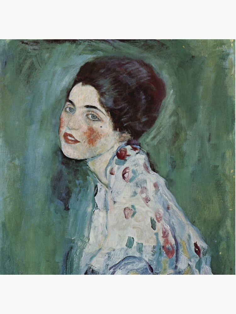 Stolen Art - Portrait of a Lady by Gustav Klimt by podartist