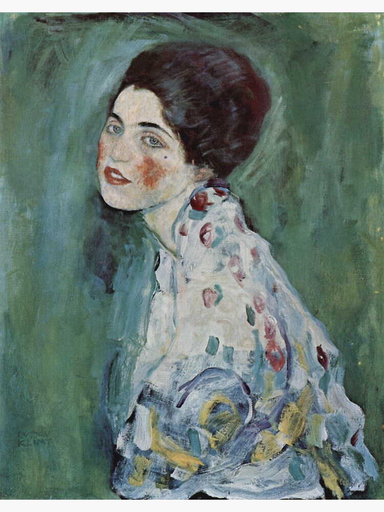 Stolen Art - Portrait of a Lady by Gustav Klimt by podartist