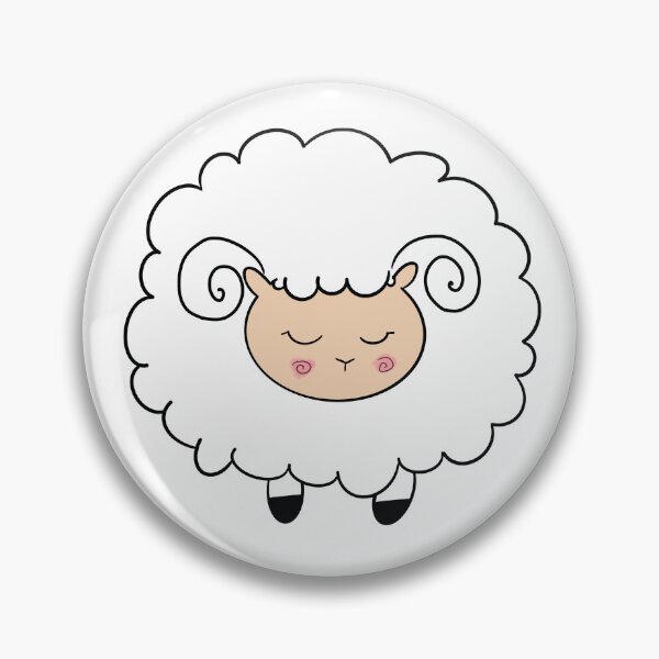 Item preview, Fluffy Lamb  designed and sold by DoubleTroubleJ.