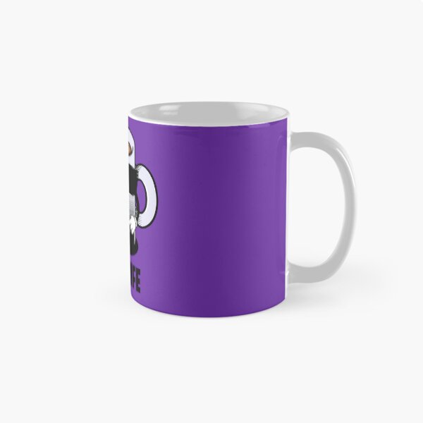 Item preview, Mug Life Funny Mug Pun designed and sold by retrippy.