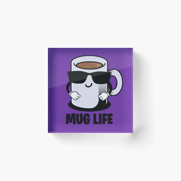 Item preview, Mug Life Funny Mug Pun designed and sold by retrippy.