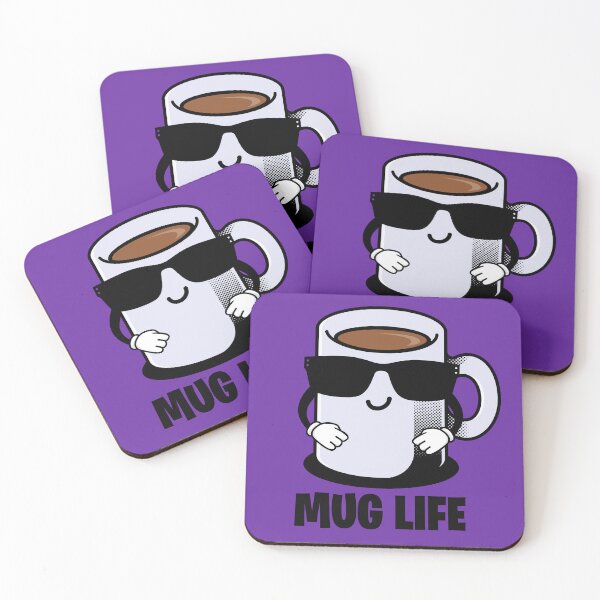 Item preview, Mug Life Funny Mug Pun designed and sold by retrippy.
