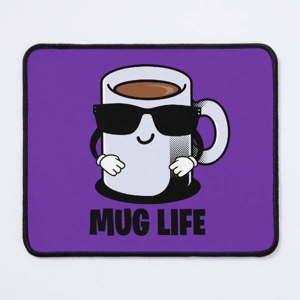 Item preview, Mug Life Funny Mug Pun designed and sold by retrippy.