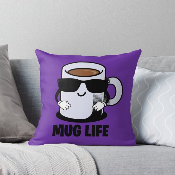 Item preview, Mug Life Funny Mug Pun designed and sold by retrippy.