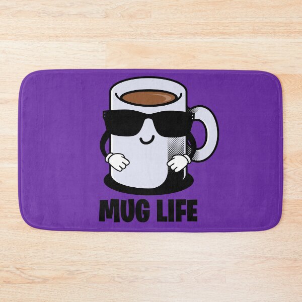 Item preview, Mug Life Funny Mug Pun designed and sold by retrippy.