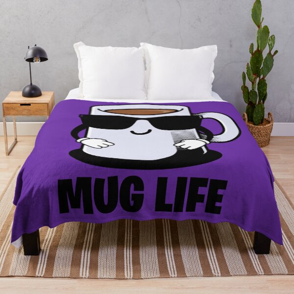 Item preview, Mug Life Funny Mug Pun designed and sold by retrippy.