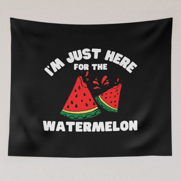 Item preview, I'm Just Here For The Watermelon Cute Summer Fruit designed and sold by Sasikharn.