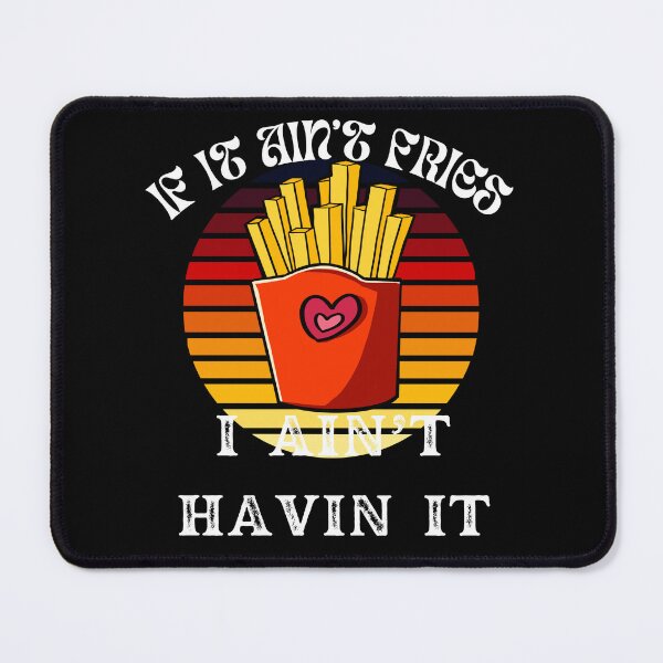 Artikelvorschau, Wenn es keine Pommes Frites ist, habe ich es nicht, Pommes Frites mit Retro-Vintage-Sonnenuntergang entworfen und verkauft von SolSel ⭐⭐⭐⭐⭐.
