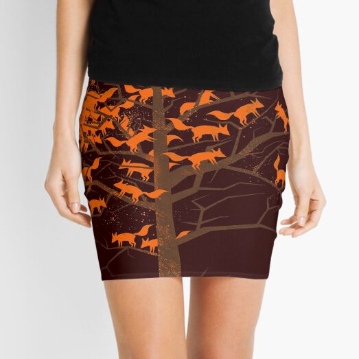 Blazing Fox Tree Mini Skirt