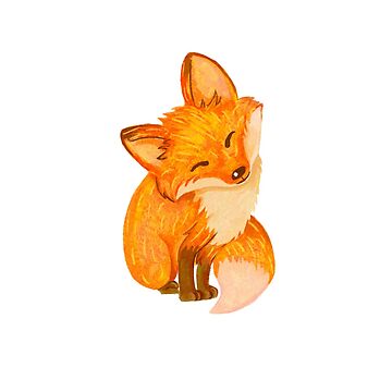 Artwork thumbnail, Happy Fox by pixeteca