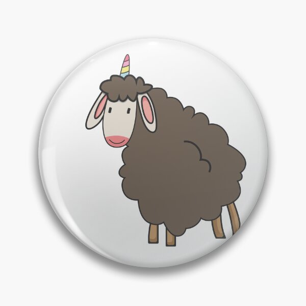 Item preview, Rainbow Sheep Unicorn designed and sold by crewmember.