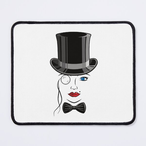Item preview, Lady in Top Hat and Bow designed and sold by DKdesigns27.