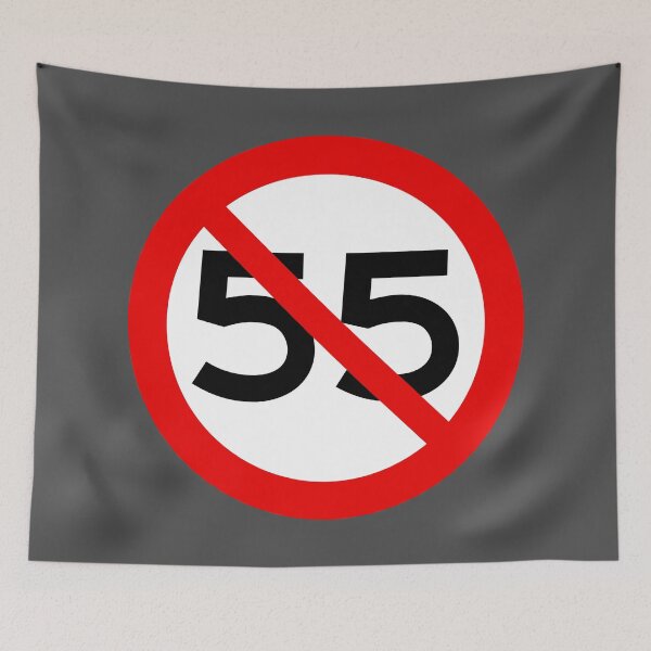 Item preview, NO 55 mph Speed Limit designed and sold by CoolCarVideos.