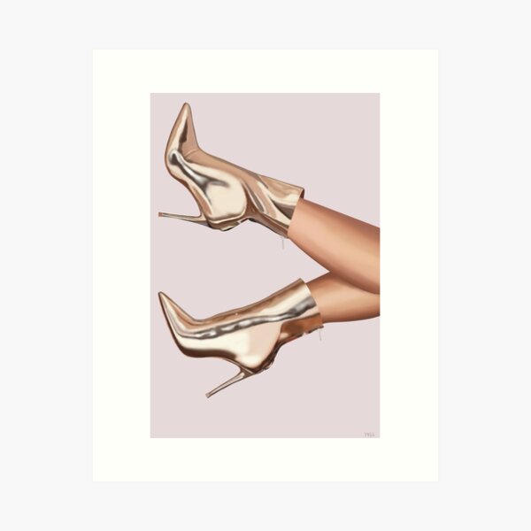 Item preview, Rosegold Ankle Boots designed and sold by Ivlc ..