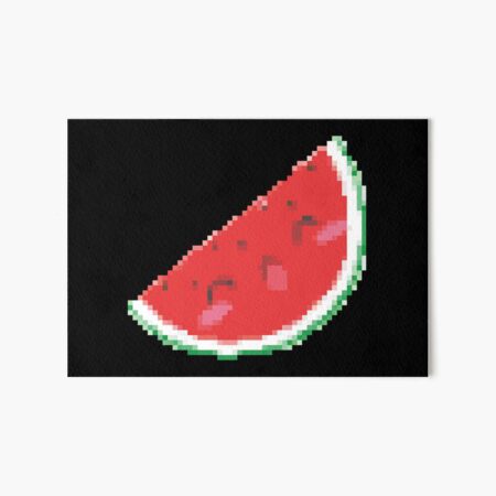 Watermelon Slice Pixel Art Kit – Noteworthy Art Kits