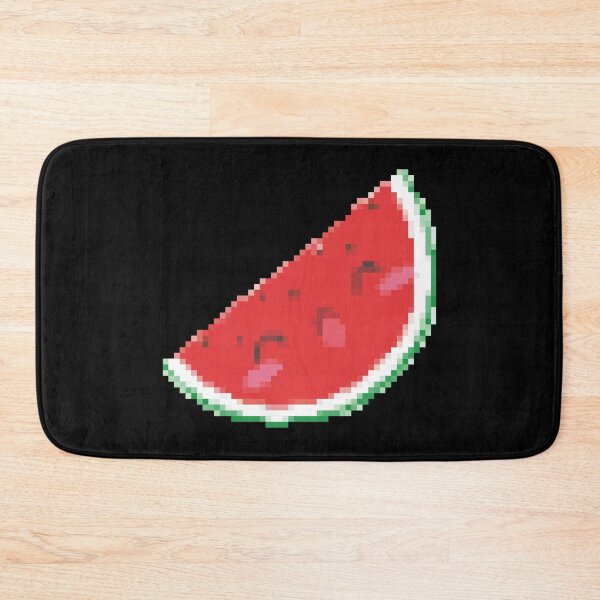 Item preview, Cute pixel art watermelon designed and sold by PrintsyGal.