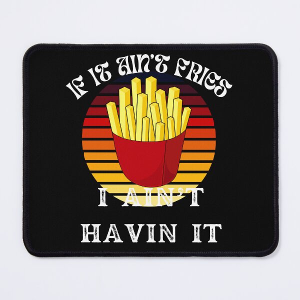 Artikelvorschau, Wenn es keine Pommes Frites ist, habe ich es nicht, Pommes Frites mit Retro-Vintage-Sonnenuntergang entworfen und verkauft von SolSel ⭐⭐⭐⭐⭐.