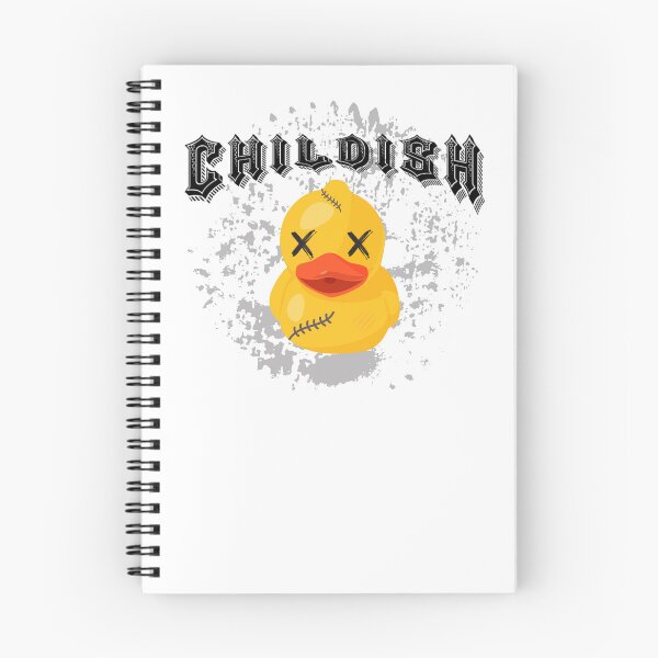 Item preview, CHILDISH Dead Rubber Duck (Black) designed and sold by Anxatzi.