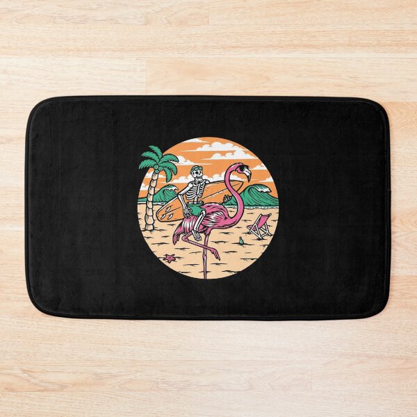 Item preview, Flamingo And Skull designed and sold by Reginaldberman.