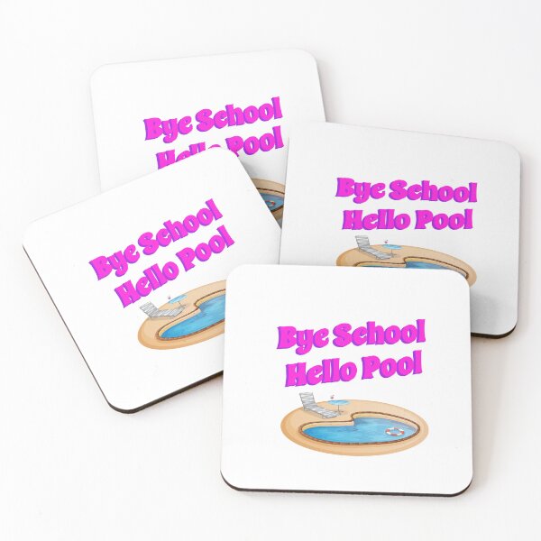 Item preview, Bye School Hello Pool Funny Summer Quote designed and sold by Queen1120.