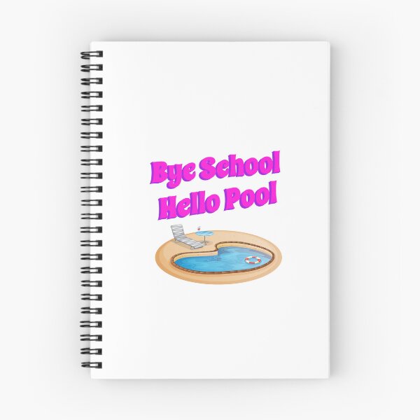 Item preview, Bye School Hello Pool Funny Summer Quote designed and sold by Queen1120.