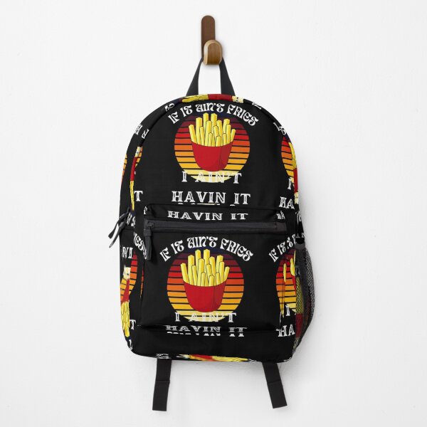 Item preview, If It Ain't Fries I Ain't Having It, French Fries With Retro Vintage Sunset designed and sold by SolSel ⭐⭐⭐⭐⭐.