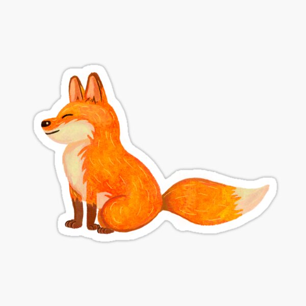 Baby Fox Stickers Redbubble - fox gryphon roblox