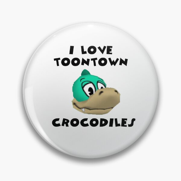 Item preview, I Love Toontown Crocodiles designed and sold by TooningAround.