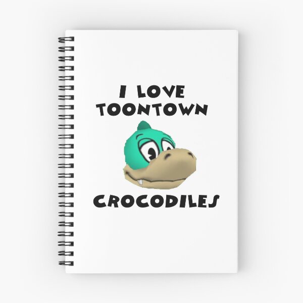 Item preview, I Love Toontown Crocodiles designed and sold by TooningAround.