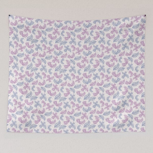 Item preview, Pastel Leaves Rainbow designed and sold by crewmember.