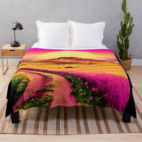 Item preview, Colourful sunset digital illustrations art designed and sold by Bkstores.