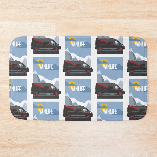 Item preview, VanLife in the colors of the series of the 80s - the A-Team designed and sold by Gillillu.
