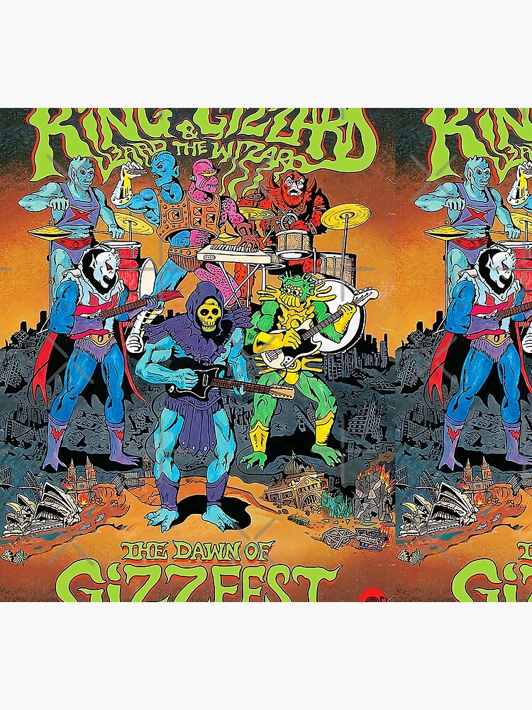 Discover King Gizzard and The Lizard Wizard Dawn of Gizzfest Socks