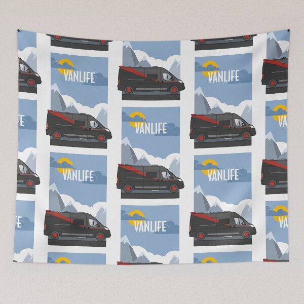 Item preview, VanLife in the colors of the series of the 80s - the A-Team designed and sold by Gillillu.