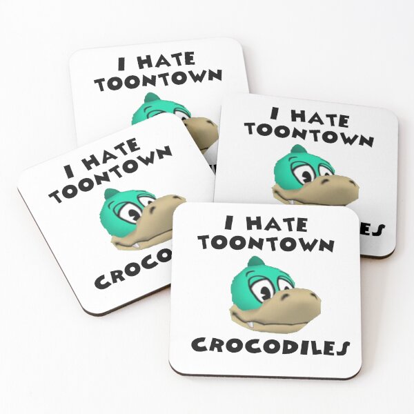 Item preview, I Hate Toontown Crocodiles designed and sold by TooningAround.
