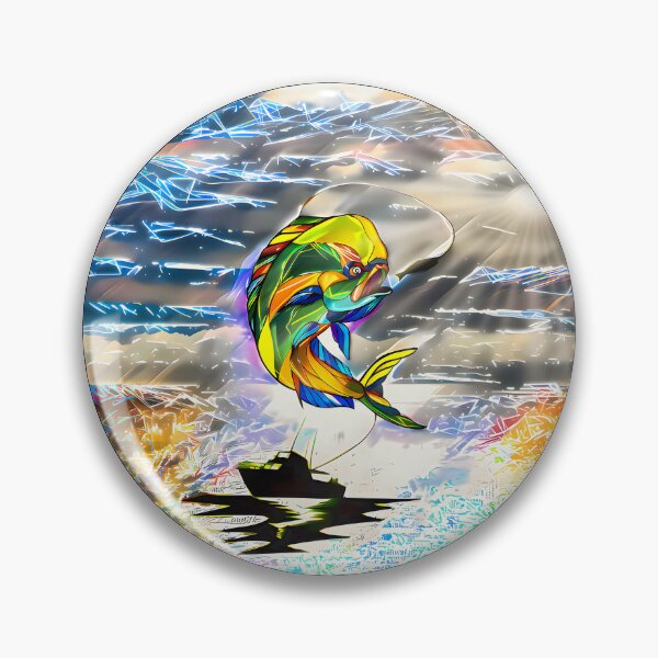 Item preview, The mahi mahi dolphin fish, dorado fishing designed and sold by umfhn.