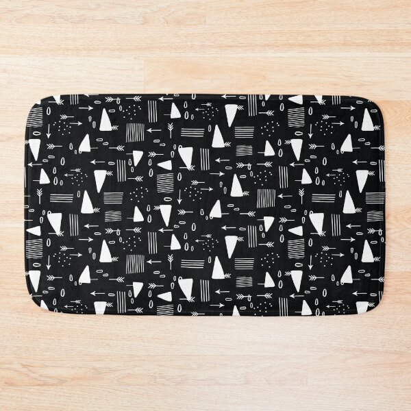 Item preview, black and white doodles  designed and sold by inkbearblue.