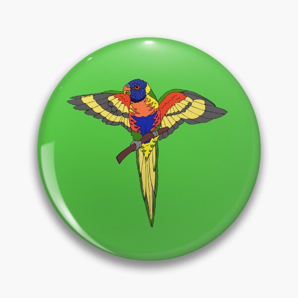 Item preview, Rainbow Lorikeet designed and sold by nolessjess.