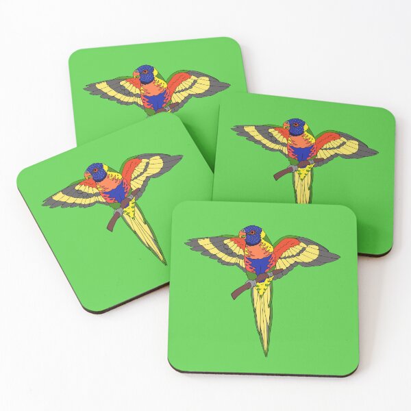 Item preview, Rainbow Lorikeet designed and sold by nolessjess.