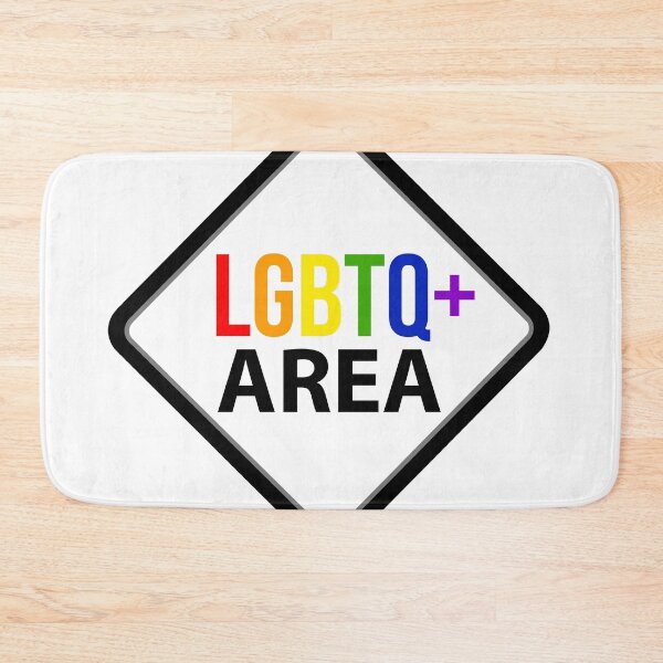 Item preview, LGBTQ+ AREA designed and sold by RebelPurpleGirl.