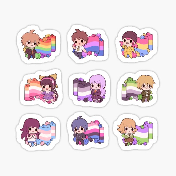 Danganronpa Pride Part 2 Sticker