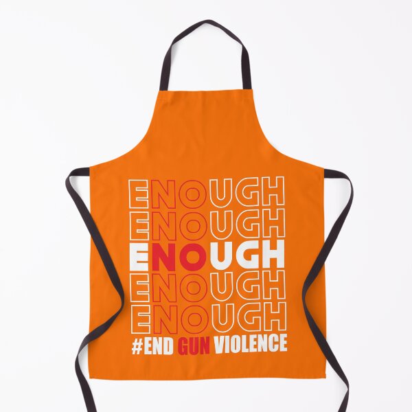 Artikelvorschau, Genug End Gun Violence trägt orangefarbenes T-Shirt Awareness Day Peace & Love Symbol entworfen und verkauft von MoohAs.