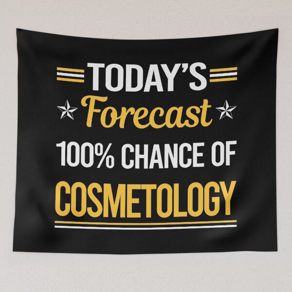 Item preview, Funny Today's Forecast Cosmetology Cosmetoloist designed and sold by TroyaBrewer.