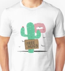 Cactus free hugs Unisex T-Shirt