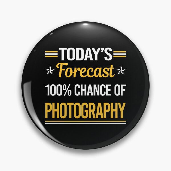 Item preview, Funny Today's Forecast Photography Photographer Camera designed and sold by TroyaBrewer.