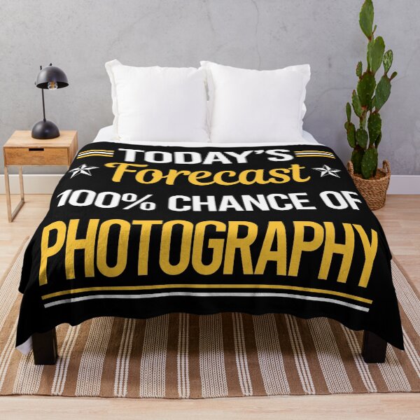 Item preview, Funny Today's Forecast Photography Photographer Camera designed and sold by TroyaBrewer.