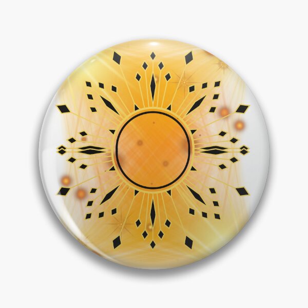 Item preview, Flower Sun With Shapes designed and sold by ShaStyle ArtFo.