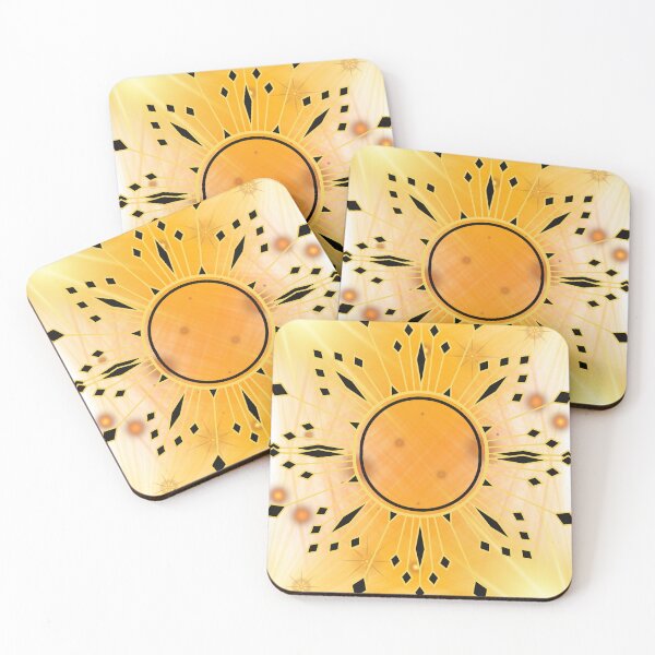 Item preview, Flower Sun With Shapes designed and sold by ShaStyle ArtFo.